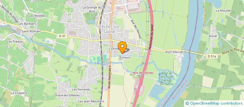 localisation de l'entreprise BIEFARLOIS  CRECHES-SUR-SAONE