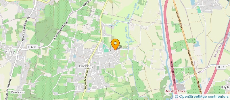 localisation de l'entreprise BIEFIMO  LUCENAY