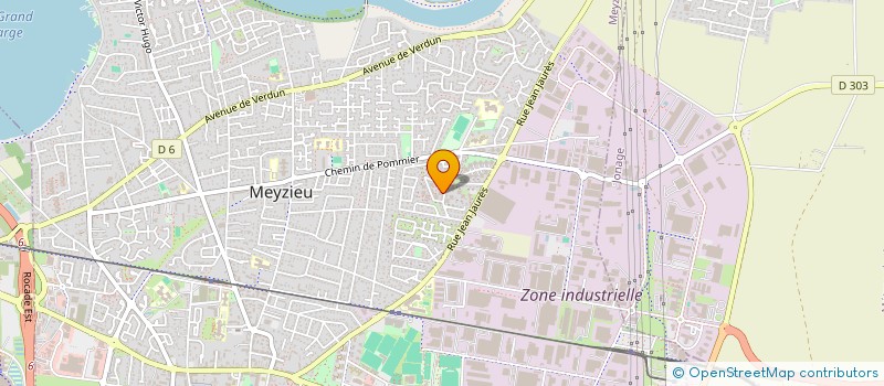 localisation de l'entreprise BIEGEL IMOUZA TRANSPORTS  MEYZIEU