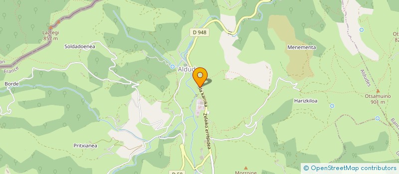 localisation de l'entreprise BIEK AINTZINA  ALDUDES