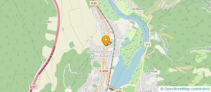 localisation de l'entreprise BIEL RENOVATION  CHATEAU ARNOUX SAINT AUBAN