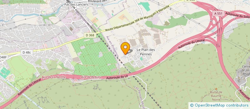localisation de l'entreprise BIELA STELLA à LES PENNES MIRABEAU
