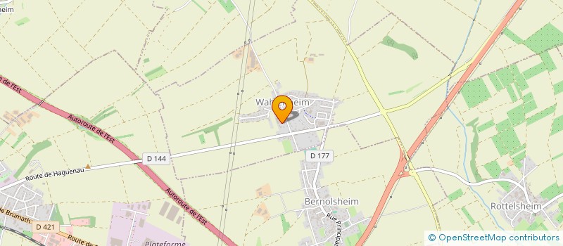 localisation de l'entreprise BIELI MICHKA à WAHLENHEIM