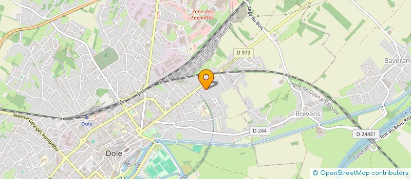 localisation de l'entreprise BIELLES BREVANNAISES  BREVANS