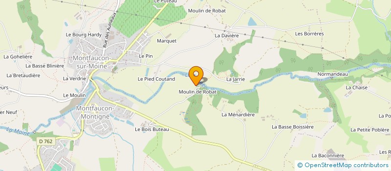 localisation de l'entreprise BIEMM à SEVREMOINE