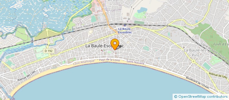 localisation de l'entreprise BIEN A PART à LA BAULE-ESCOUBLAC