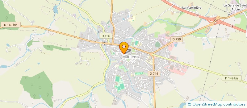 localisation de l'entreprise BIEN ASSIS BIEN CHAUSSE  MAULEON