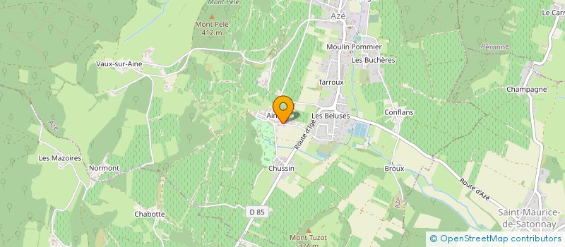 localisation de l'entreprise BIEN BATI à AZE