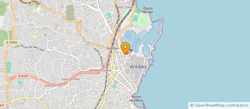 localisation de l'entreprise BIEN BEAU IMMO à ANTIBES