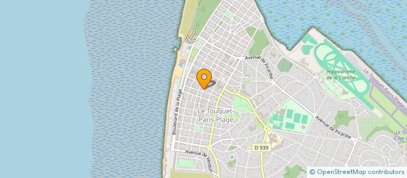 localisation de l'entreprise BIEN - BOUTIQUE RESPONSABLE à LE TOUQUET-PARIS-PLAGE