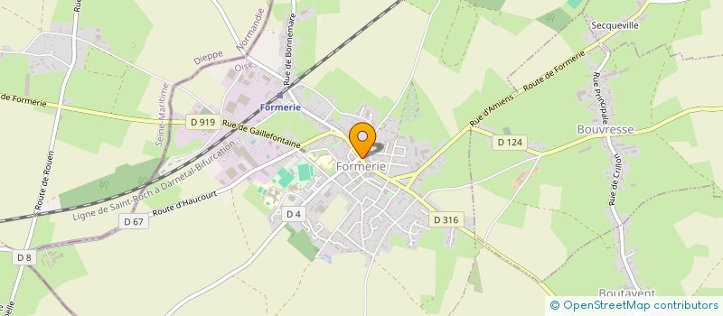 localisation de l'entreprise BIEN CHEZ SOI  FORMERIE