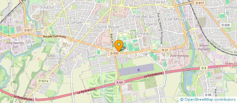 localisation de l'entreprise BIEN CHEZ SOI  TARBES