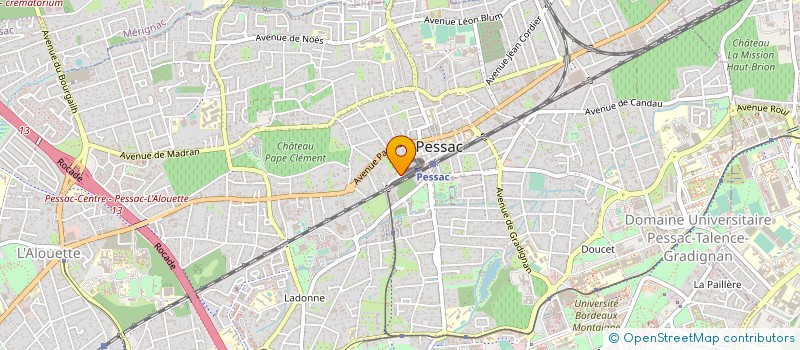 localisation de l'entreprise BIEN CHEZ SOI SERVICES à PESSAC