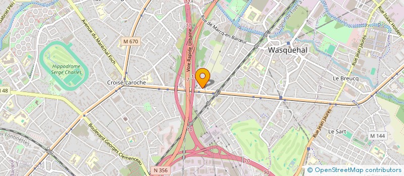 localisation de l'entreprise BIEN CHEZ VOUS  WASQUEHAL