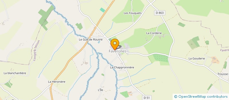 localisation de l'entreprise BIEN COMMUN à LA FERTE MACE