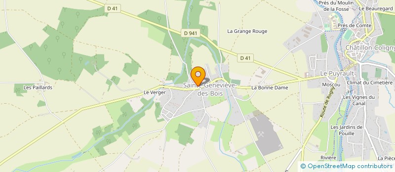 localisation de l'entreprise BIEN COMMUN à SAINTE-GENEVIEVE-DES-BOIS