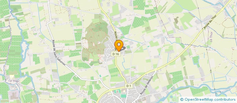 localisation de l'entreprise BIEN DANS LEURS PATTES  LE THOR