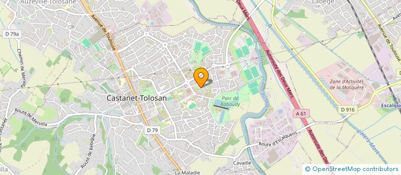localisation de l'entreprise BIEN DANS MA TETE 31 à CASTANET-TOLOSAN