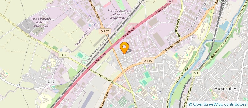 localisation de l'entreprise BIEN DANS NOS RUES  POITIERS
