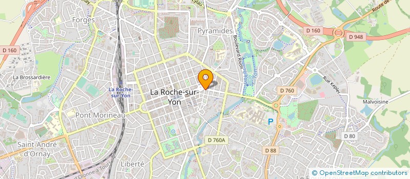 localisation de l'entreprise BIEN DANS SA MAISON à LA ROCHE-SUR-YON