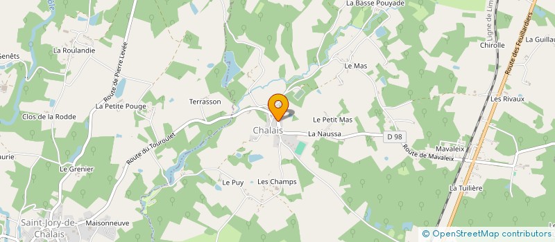 localisation de l'entreprise BIEN DANS SES MURS  SAINT PIERRE DE COLE