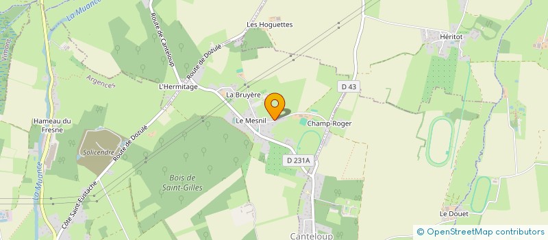 localisation de l'entreprise BIEN DANS SES SABOTS  ARGENCES