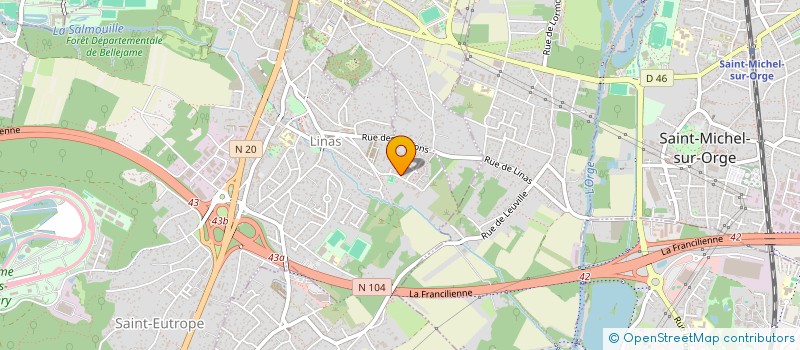 localisation de l'entreprise BIEN DANS TON COCON à LINAS