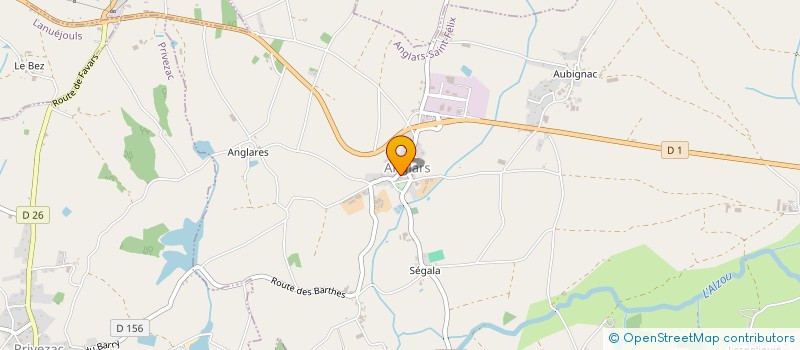 localisation de l'entreprise BIEN DE SECTION DU GARRIC  BOURNAZEL