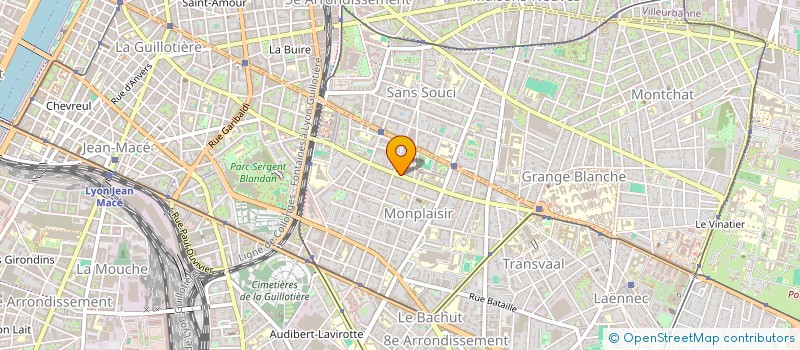 localisation de l'entreprise BIEN EN LOCATION MEUBLE  LYON