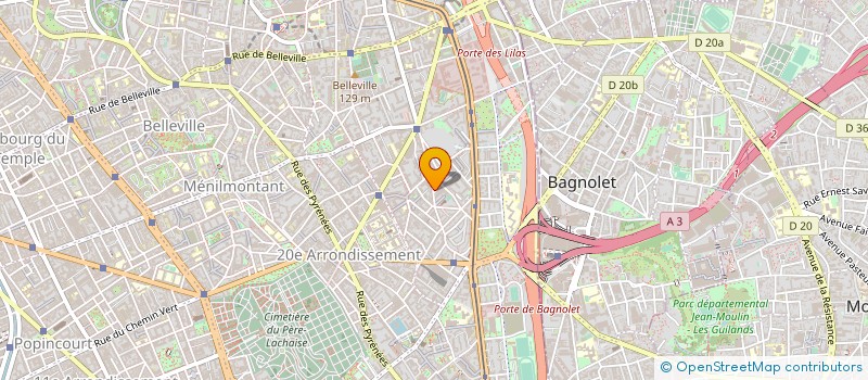 localisation de l'entreprise BIEN ENTENDU  PARIS