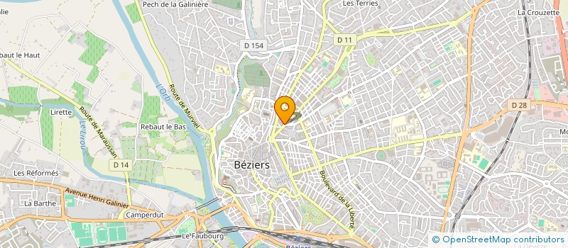 localisation de l'entreprise BIEN ETRE à BEZIERS