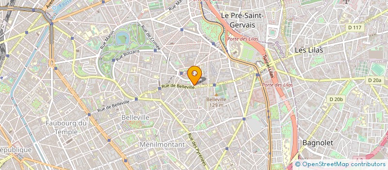 localisation de l'entreprise BIEN ETRE  PARIS