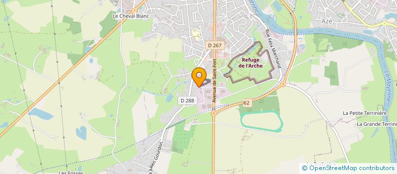 localisation de l'entreprise BIEN ETRE A DOMICILE ANJOU BRETAGNE à CHATEAU-GONTIER-SUR-MAYENNE