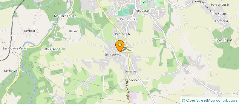 localisation de l'entreprise BIEN-ETRE A PLOUM  PLOUMAGOAR