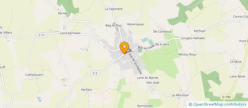 localisation de l'entreprise BIEN ETRE A QUERRIEN à QUERRIEN