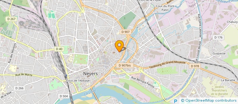 localisation de l'entreprise BIEN-ETRE AU NATUREL à NEVERS
