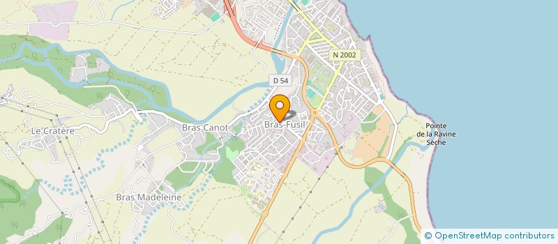 localisation de l'entreprise BIEN ETRE BRAS FUSIL à SAINT-BENOIT