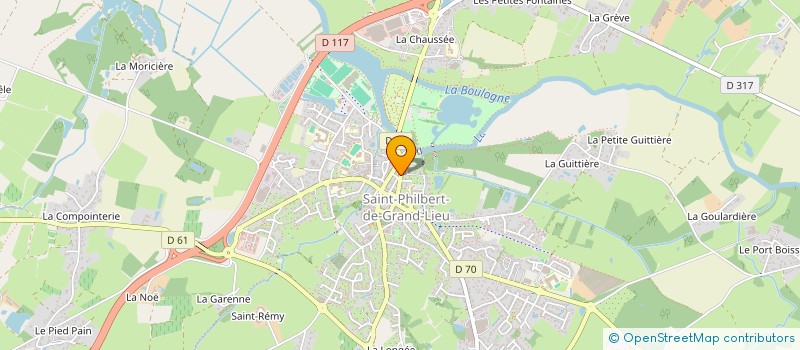 localisation de l'entreprise BIEN ETRE CHARLOTTE à SAINT-PHILBERT-DE-GRAND-LIEU