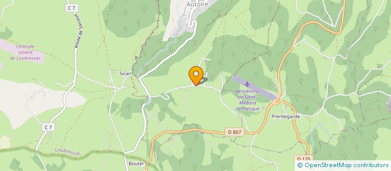 localisation de l'entreprise BIEN ETRE CONSTRUCTION  AUTOIRE