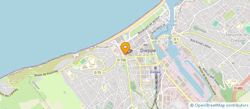 localisation de l'entreprise BIEN-ETRE DIEPPE à DIEPPE