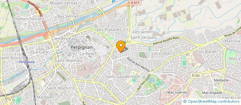 localisation de l'entreprise BIEN ETRE DU CORPS ET DE L'ESPRIT à PERPIGNAN