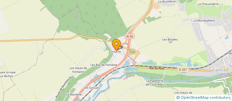 localisation de l'entreprise BIEN ETRE EN BIO à PEZOU