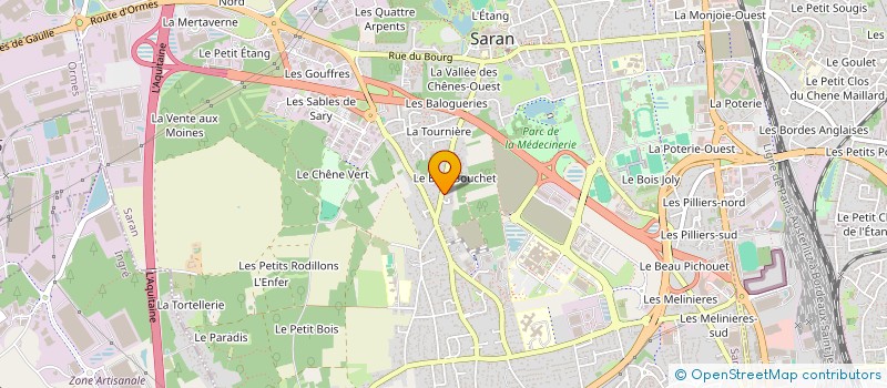localisation de l'entreprise BIEN-ETRE EN SOI à SARAN