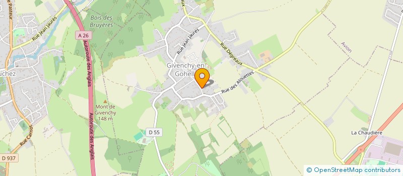 localisation de l'entreprise BIEN-ETRE, ENVIRONNEMENT ET PATRIMOINE FARBUSIEN  FARBUS