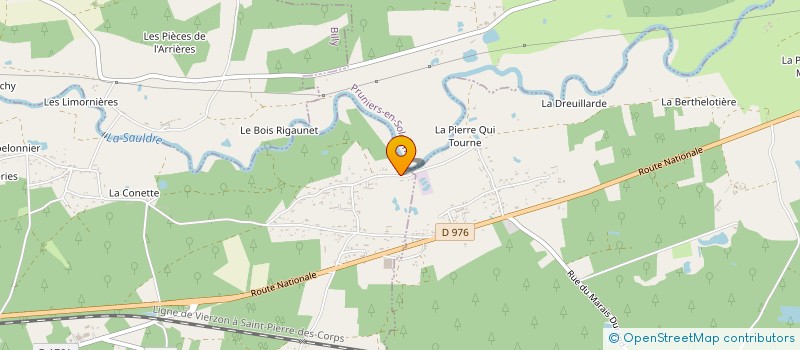 localisation de l'entreprise BIEN-ETRE ET BIENVEILLANCE  SELLES-SUR-CHER