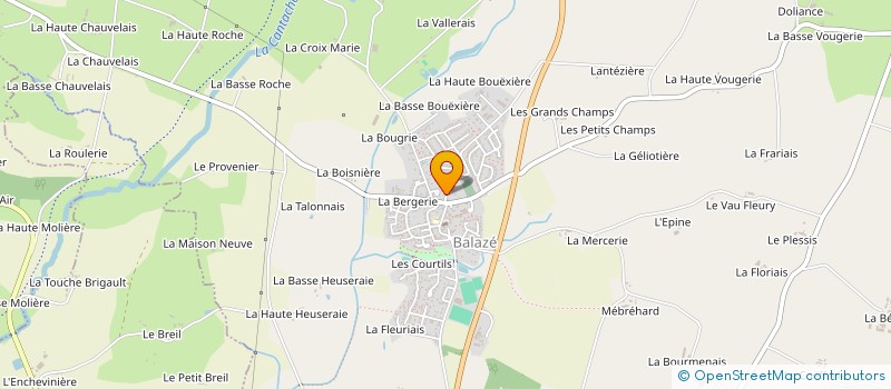 localisation de l'entreprise BIEN-ETRE ET SANTE ANIMALE  BALAZE