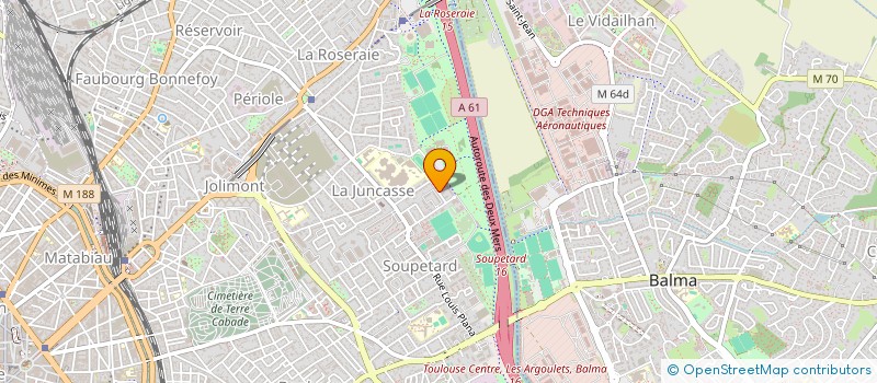 localisation de l'entreprise BIEN ETRE FM à TOULOUSE