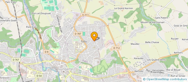 localisation de l'entreprise BIEN ETRE FORME ET YOGA  PABU