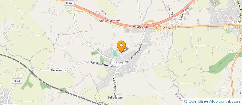 localisation de l'entreprise BIEN-ETRE GRACE AU MAGNETISME à PLERNEUF