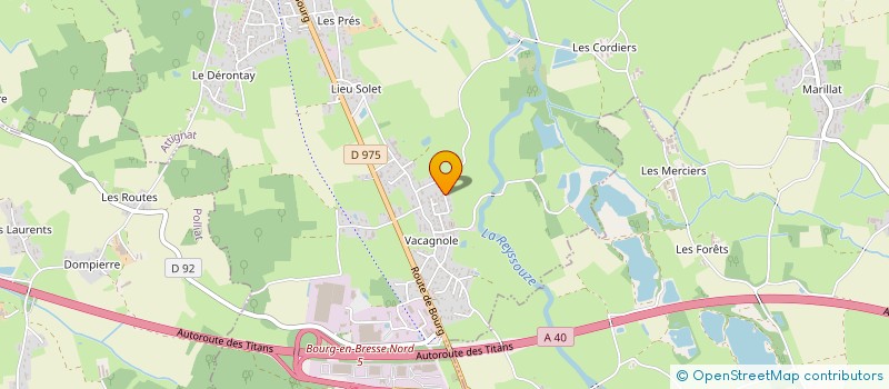 localisation de l'entreprise BIEN ETRE HABITAT JYS  ATTIGNAT